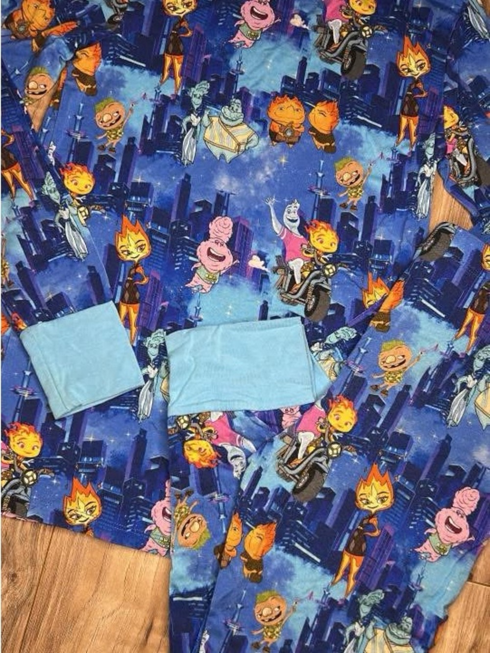 Disney Element Character-Print bamboo Pajama Set